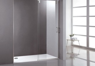 Mampara fija rectangular para ducha