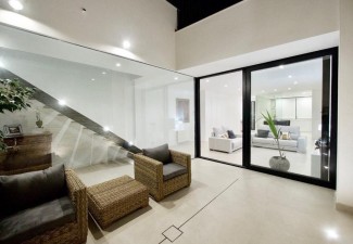 Puertas correderas con cristal doble acristalamiento