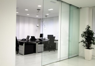 Cristal templado para puerta corredera